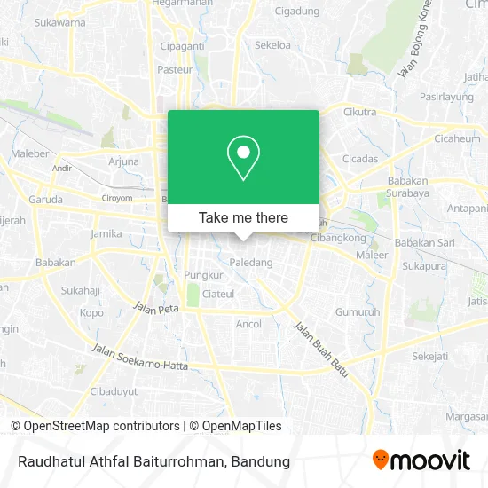 Raudhatul Athfal Baiturrohman map