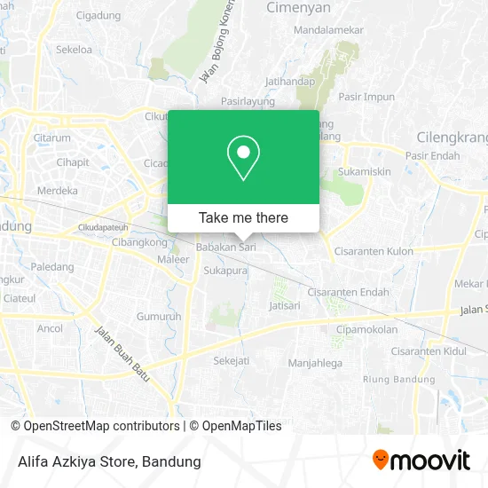 Alifa Azkiya Store map