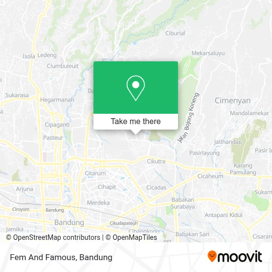 Fem And Famous map