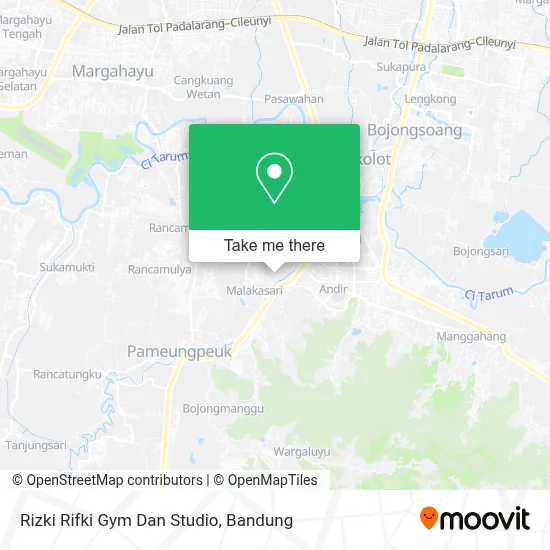 Rizki Rifki Gym Dan Studio map