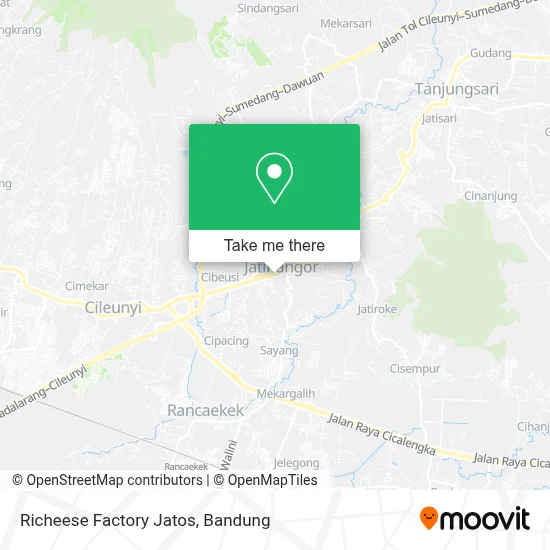 Richeese Factory Jatos map
