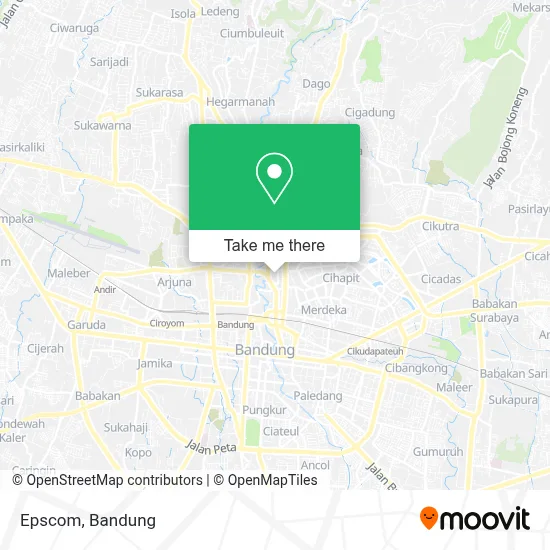 Epscom map