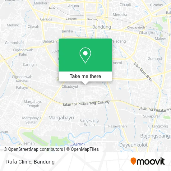 Rafa Clinic map