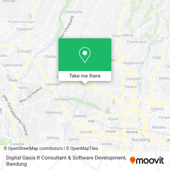 Digital Oasis It Consultant & Software Development map