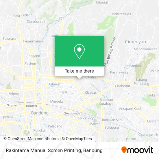 Rakintama Manual Screen Printing map