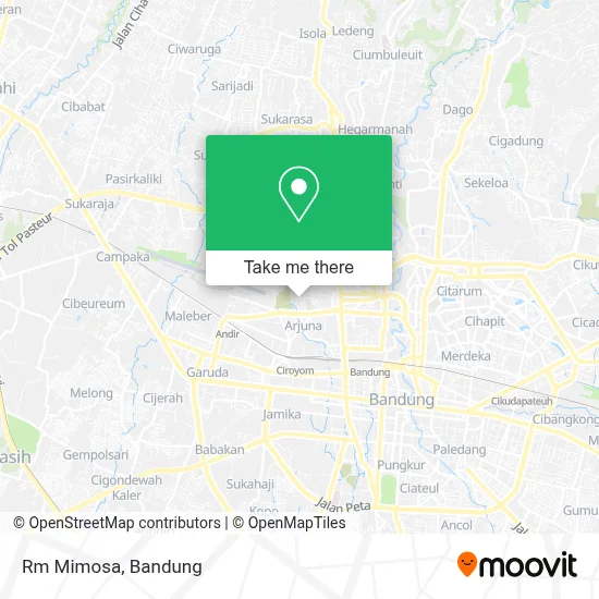 Rm Mimosa map