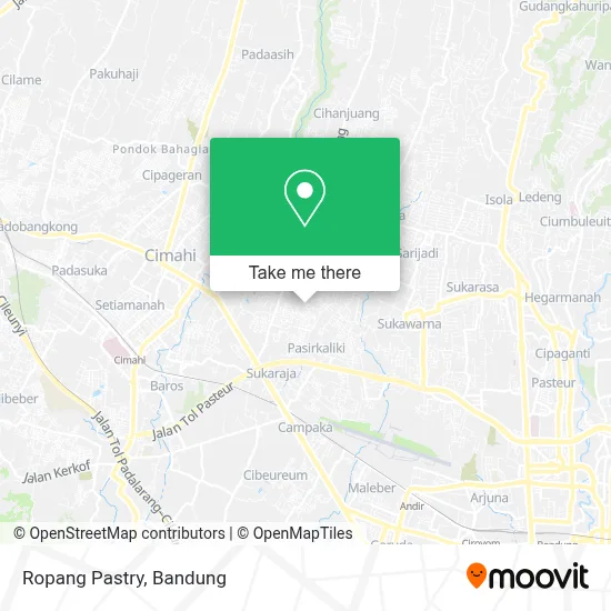 Ropang Pastry map
