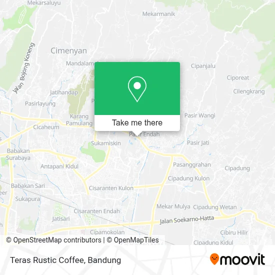 Teras Rustic Coffee map