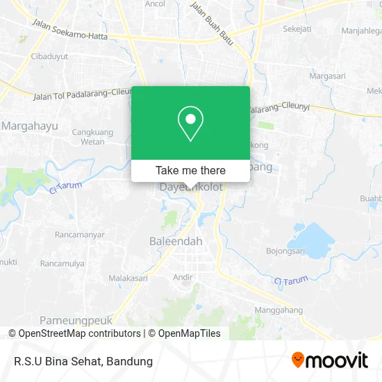 R.S.U Bina Sehat map