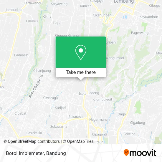 Botol Implemeter map