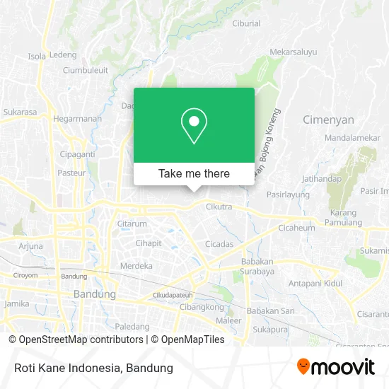 Roti Kane Indonesia map