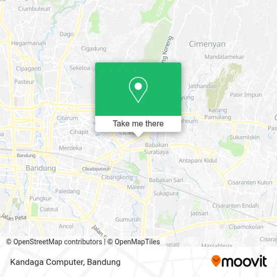 Kandaga Computer map