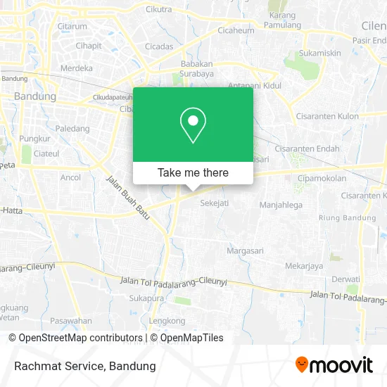 Rachmat Service map