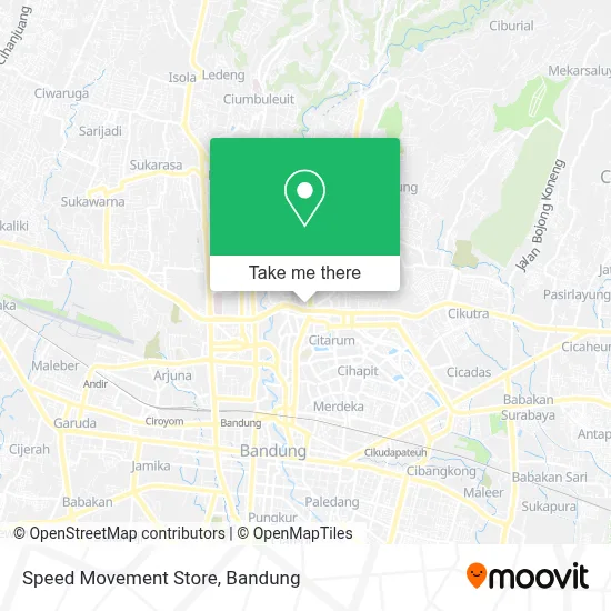 Speed Movement Store map