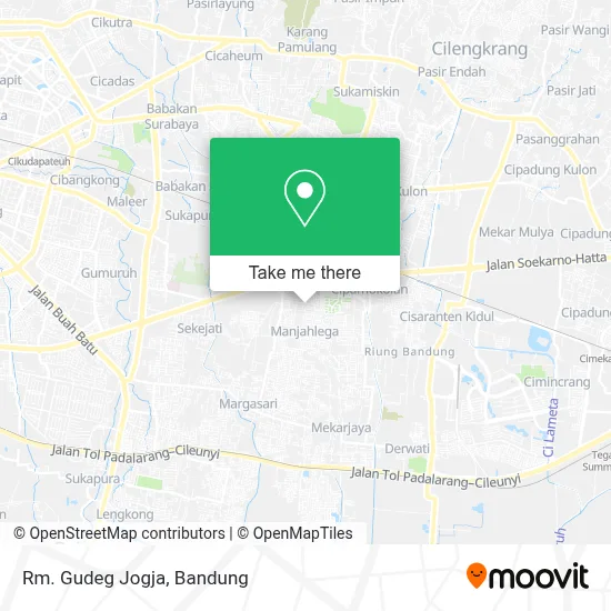 Rm. Gudeg Jogja map