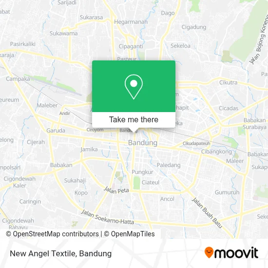 New Angel Textile map