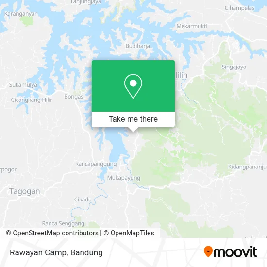 Rawayan Camp map