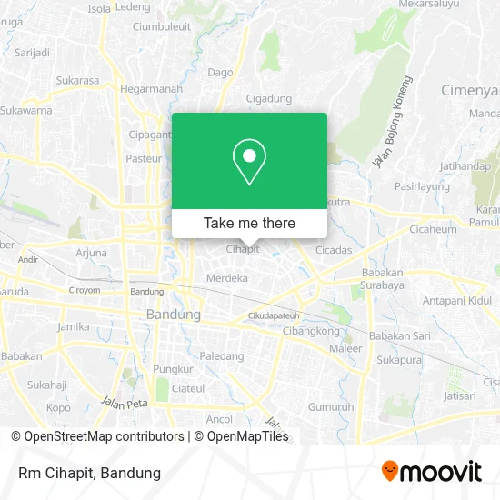 Rm Cihapit map