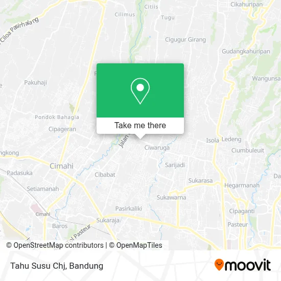 Tahu Susu Chj map