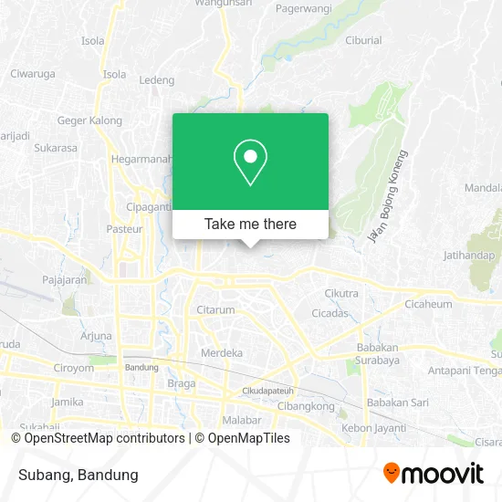 Subang map