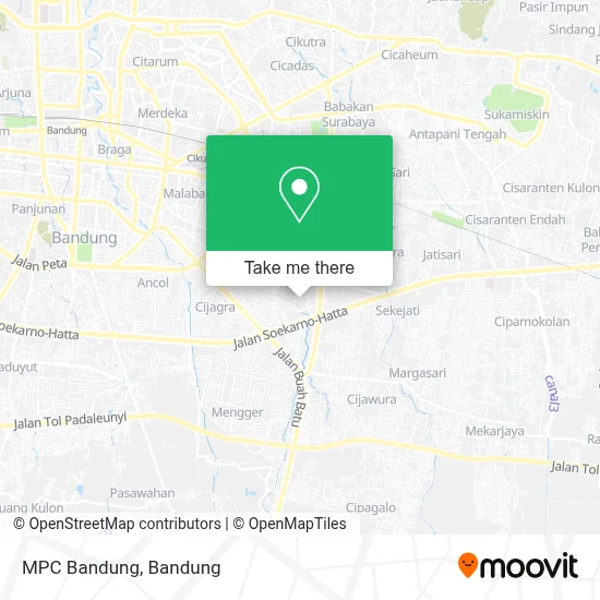 MPC Bandung map