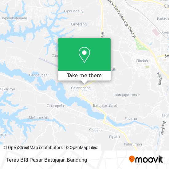 Teras BRI Pasar Batujajar map