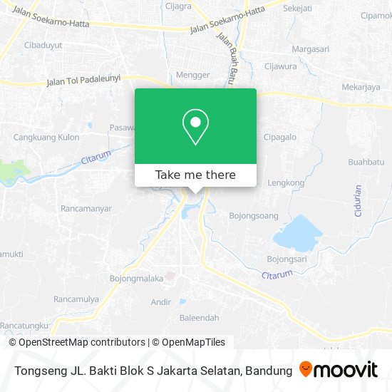 Tongseng JL. Bakti Blok S Jakarta Selatan map