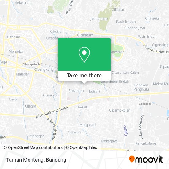 Taman Menteng map