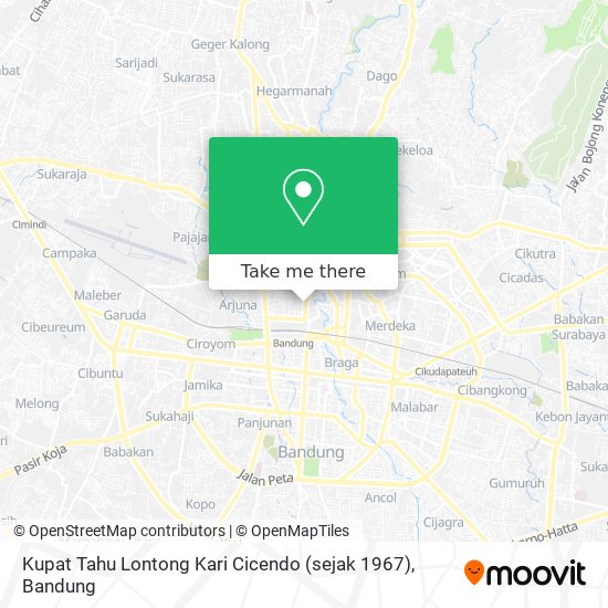 Kupat Tahu Lontong Kari Cicendo (sejak 1967) map