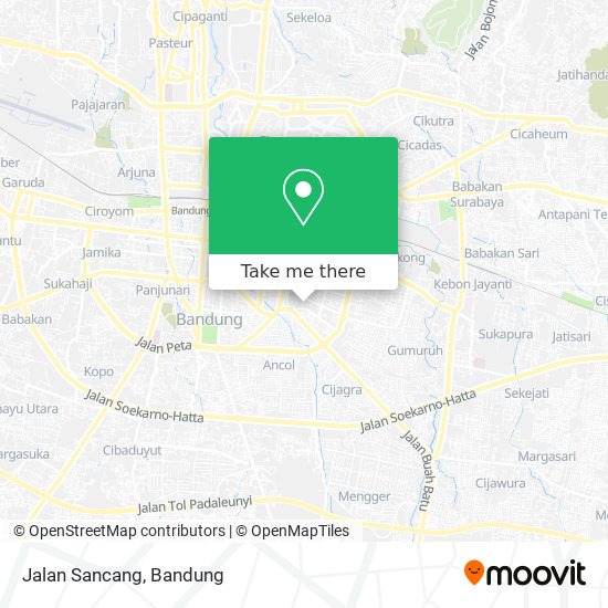 Jalan Sancang map