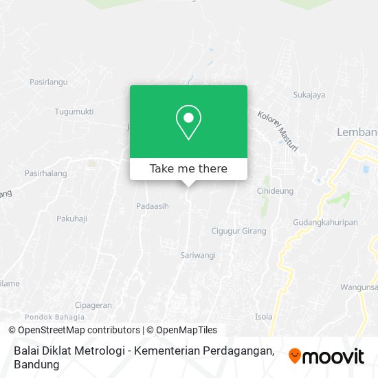 Balai Diklat Metrologi - Kementerian Perdagangan map