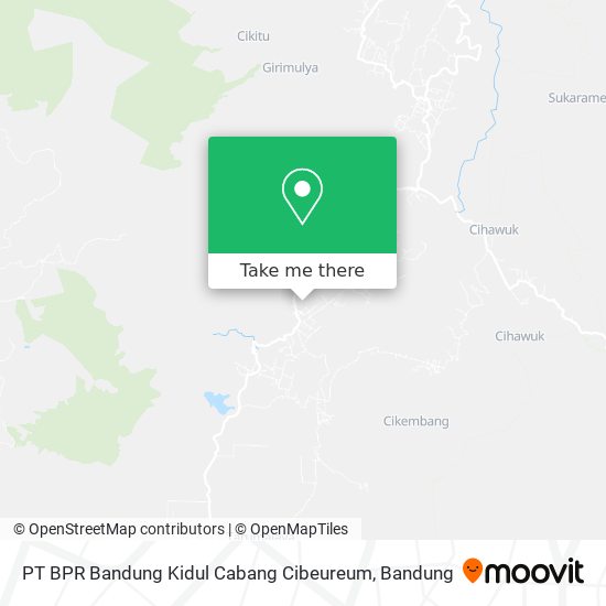 PT BPR Bandung Kidul Cabang Cibeureum map