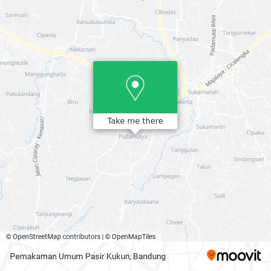 Pemakaman Umum Pasir Kukun map