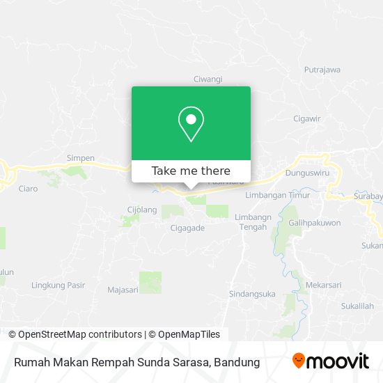 Rumah Makan Rempah Sunda Sarasa map