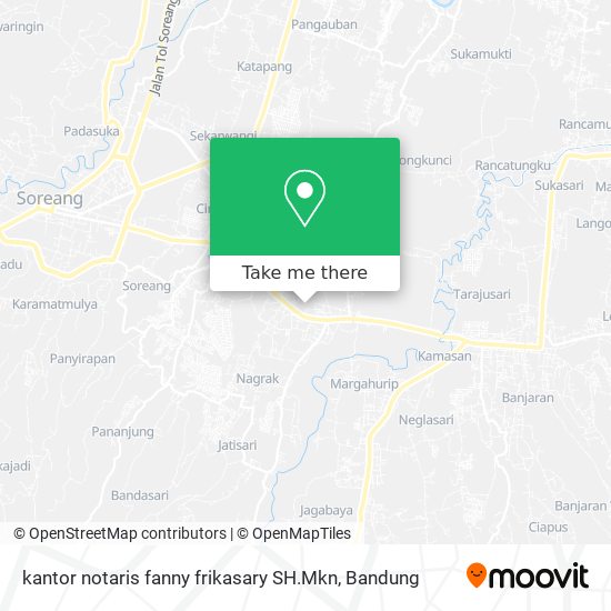 kantor notaris fanny frikasary SH.Mkn map