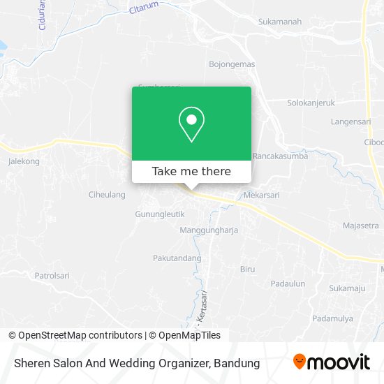 Sheren Salon And Wedding Organizer map