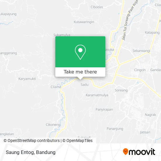 Saung Entog map