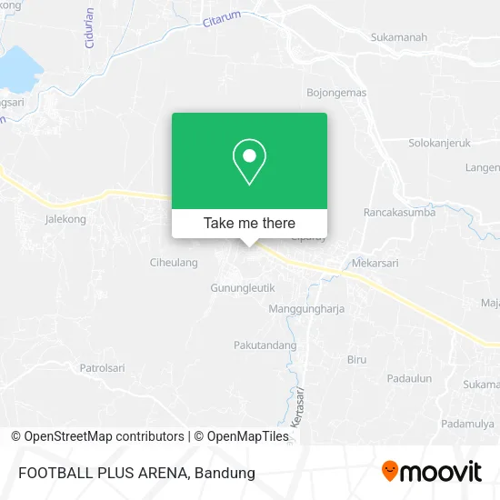 FOOTBALL PLUS ARENA map