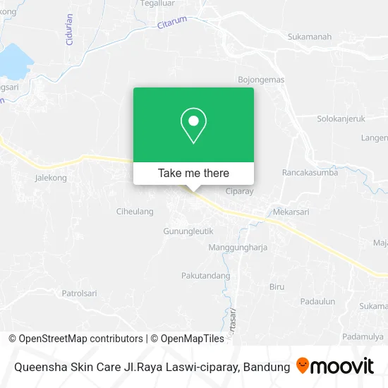 Queensha Skin Care Jl.Raya Laswi-ciparay map