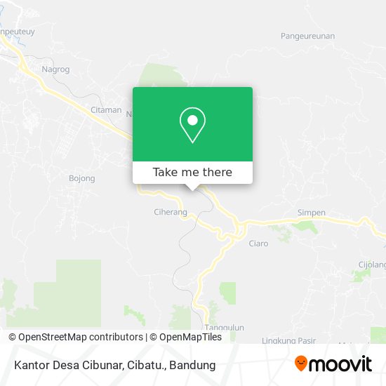 Kantor Desa Cibunar, Cibatu. map
