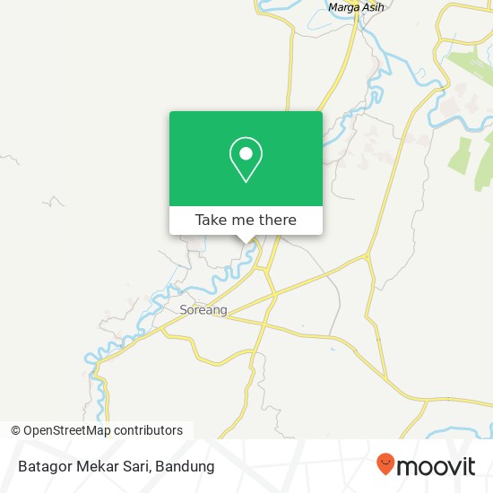 Batagor Mekar Sari map