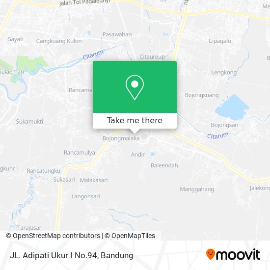 JL. Adipati Ukur I No.94 map