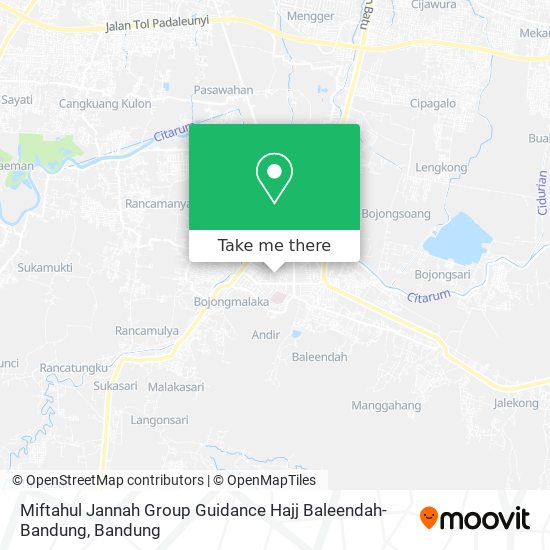 Miftahul Jannah Group Guidance Hajj Baleendah- Bandung map