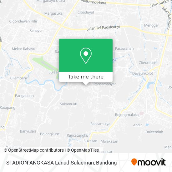 STADION ANGKASA Lanud Sulaeman map