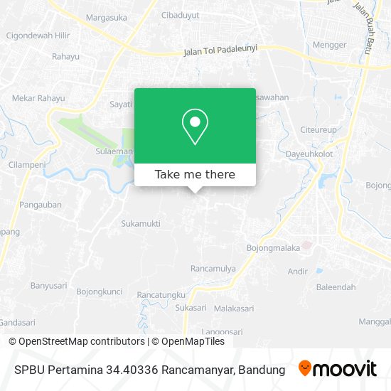 SPBU Pertamina 34.40336 Rancamanyar map