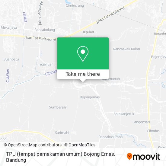 TPU (tempat pemakaman umum) Bojong Emas map