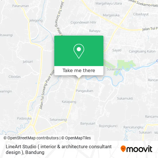 LineArt Studio ( interior & architecture consultant design ) map