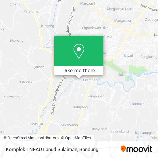 Komplek TNI-AU Lanud Sulaiman map