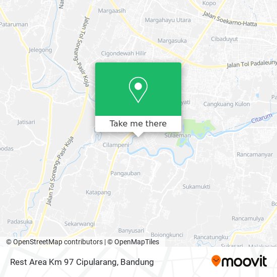 Rest Area Km 97 Cipularang map