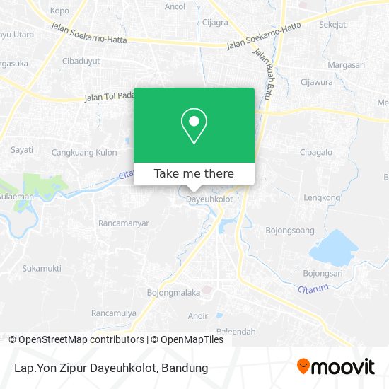 Lap.Yon Zipur Dayeuhkolot map